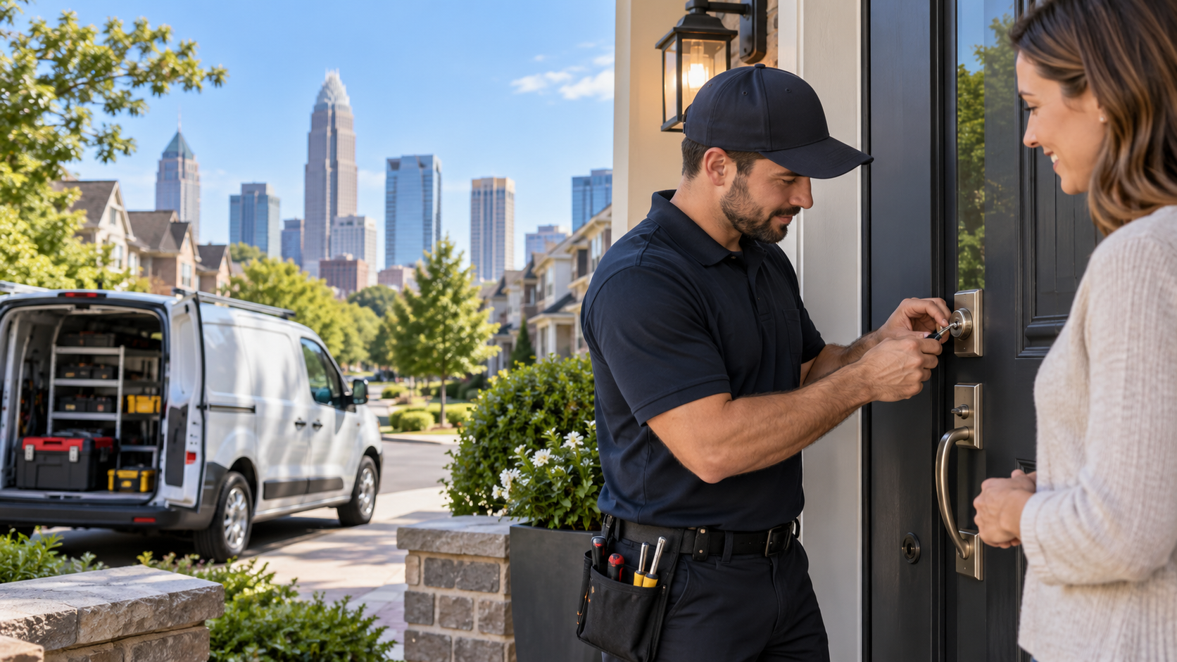 Charlotte Locksmith Service Areas image placeholder