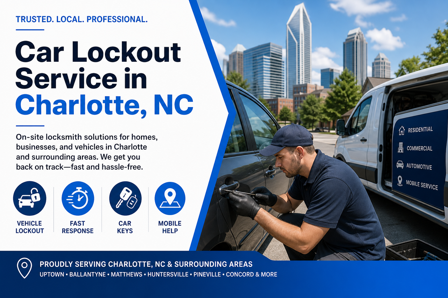 Car Lockout Service service help from Alpine Mobile Locksmiths