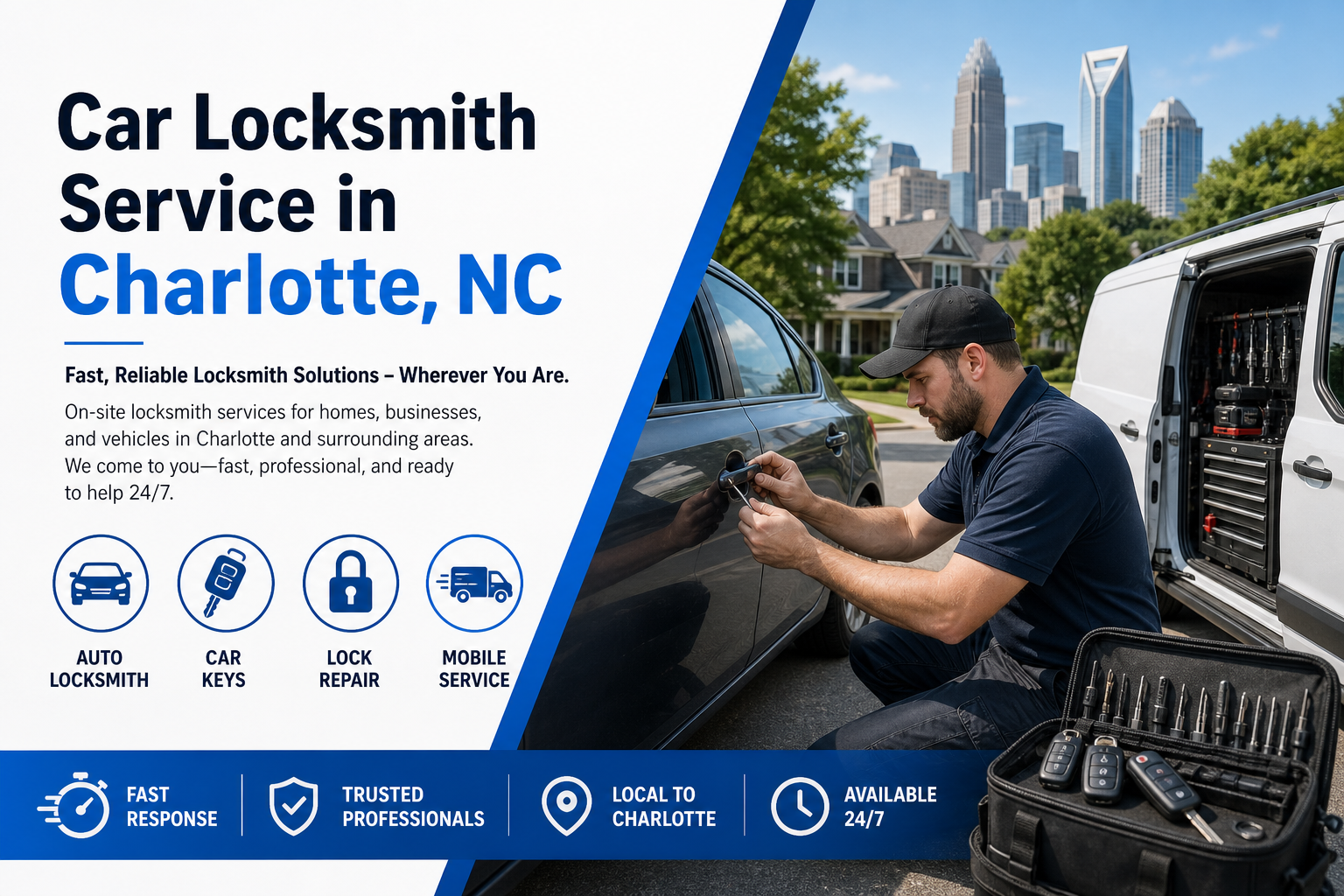 Car Locksmith Service service help from Alpine Mobile Locksmiths