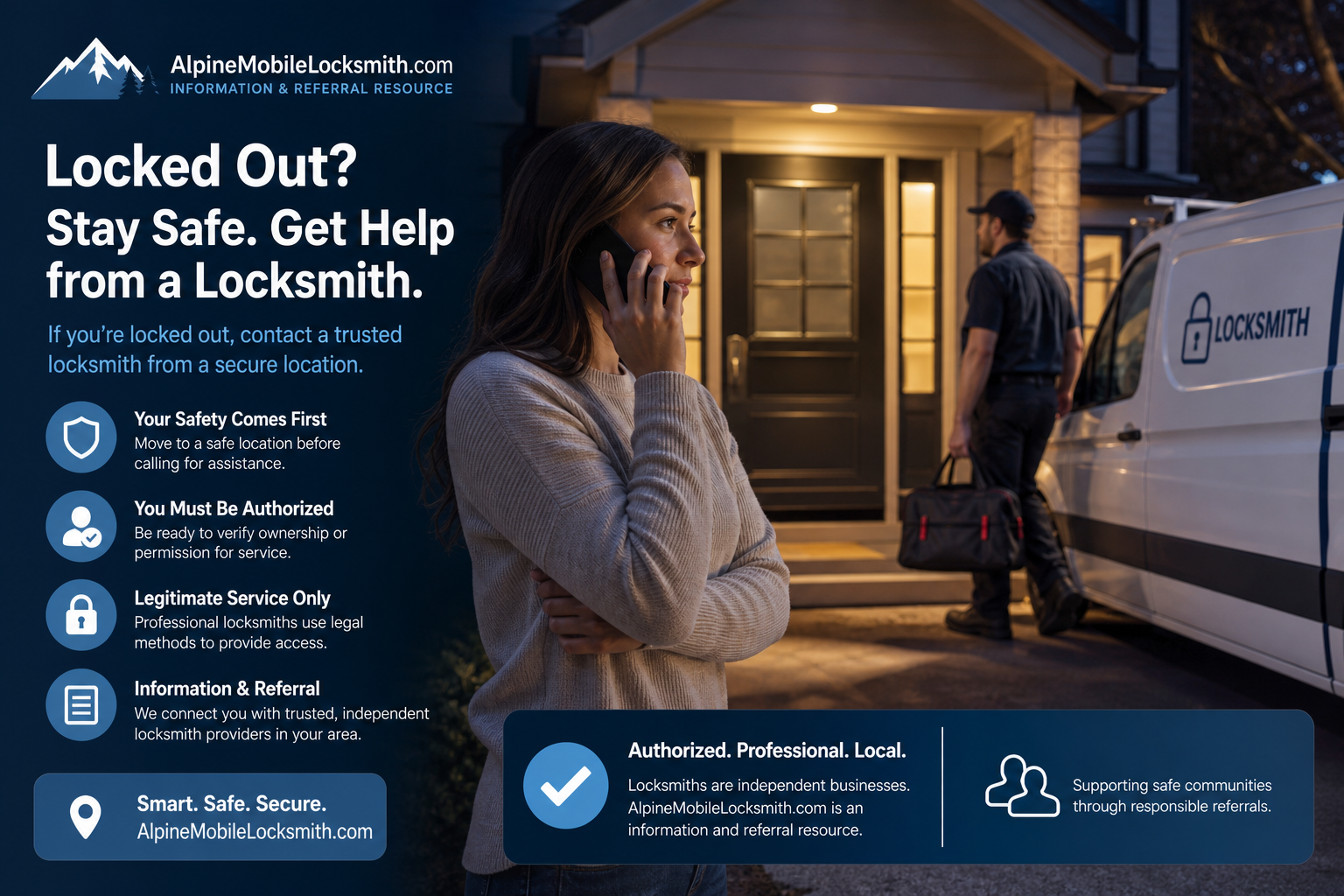 Emergency Locksmith Service Guide from Alpine Mobile Locksmith
