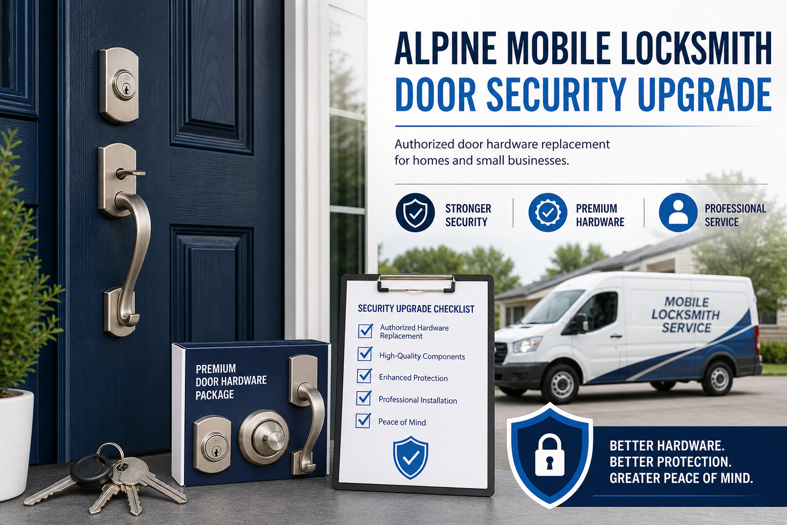Local lock change service information and service options
