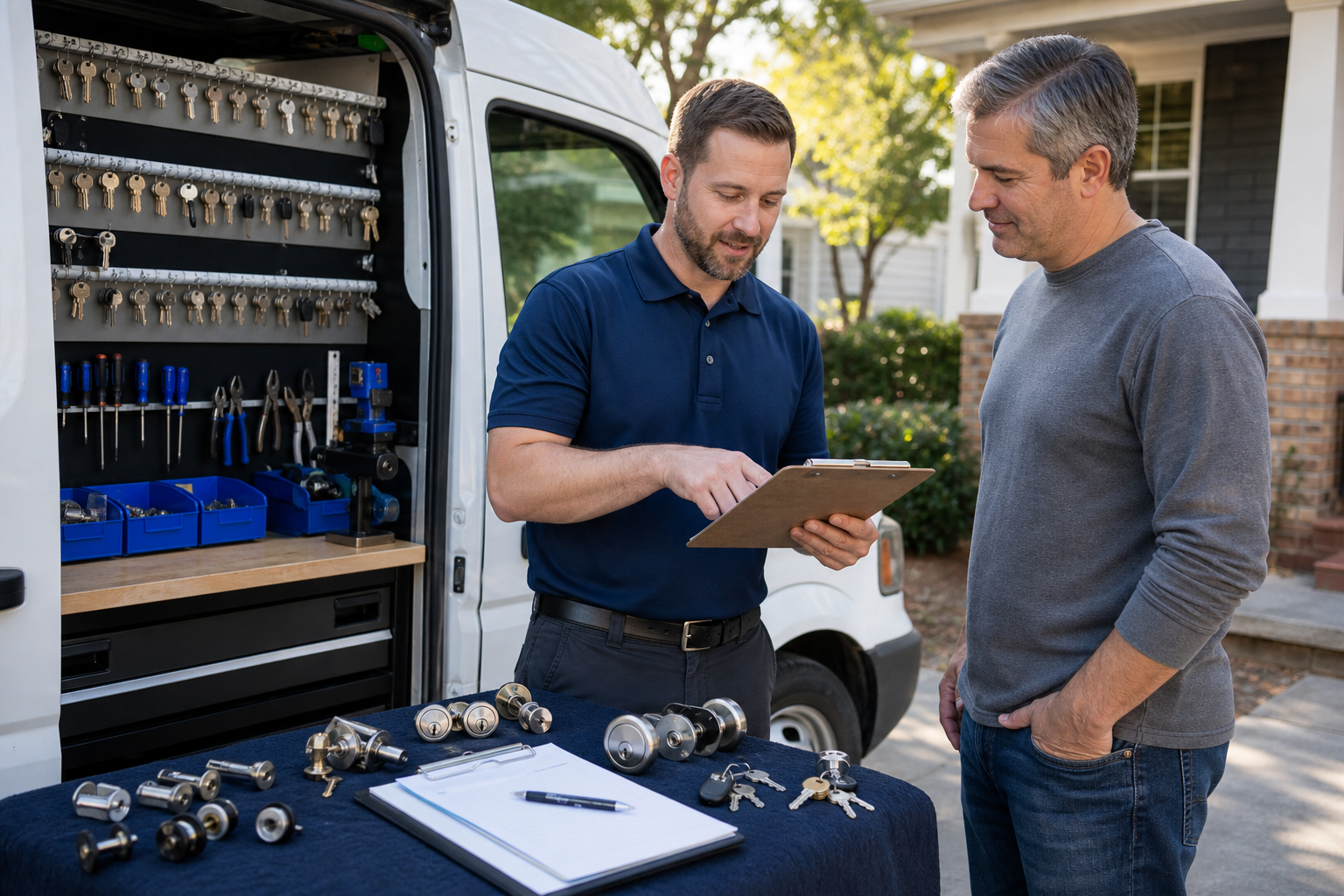 Local mobile locksmith information and service options in Gastonia NC