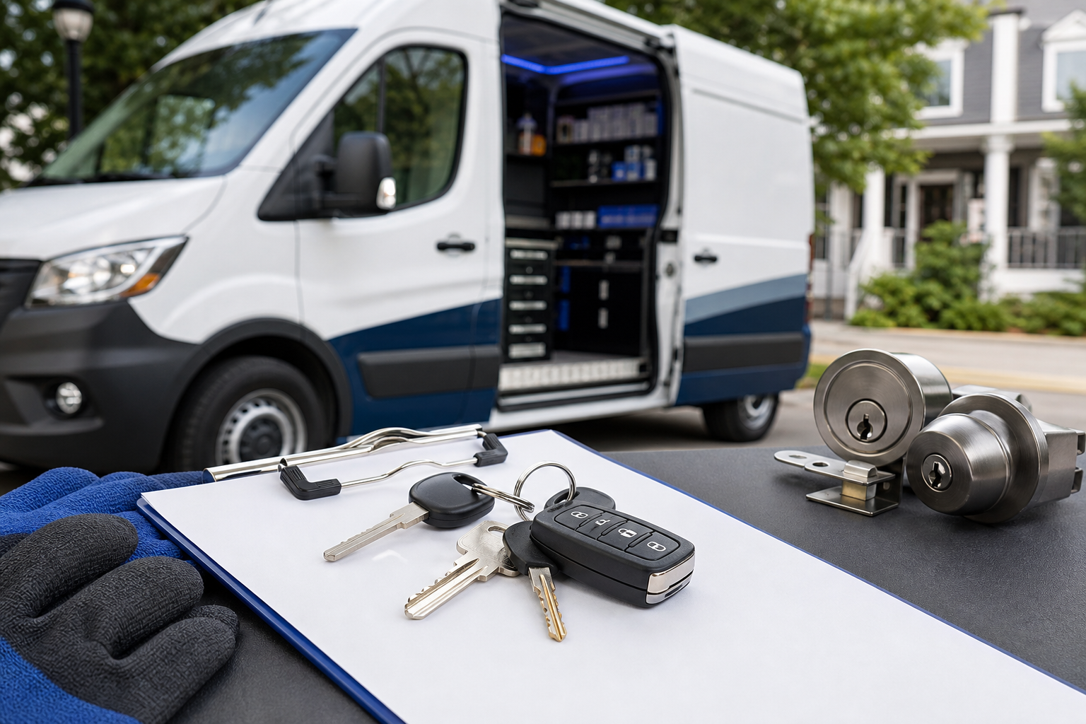 Mobile Locksmith referral service support in Holly Springs NC