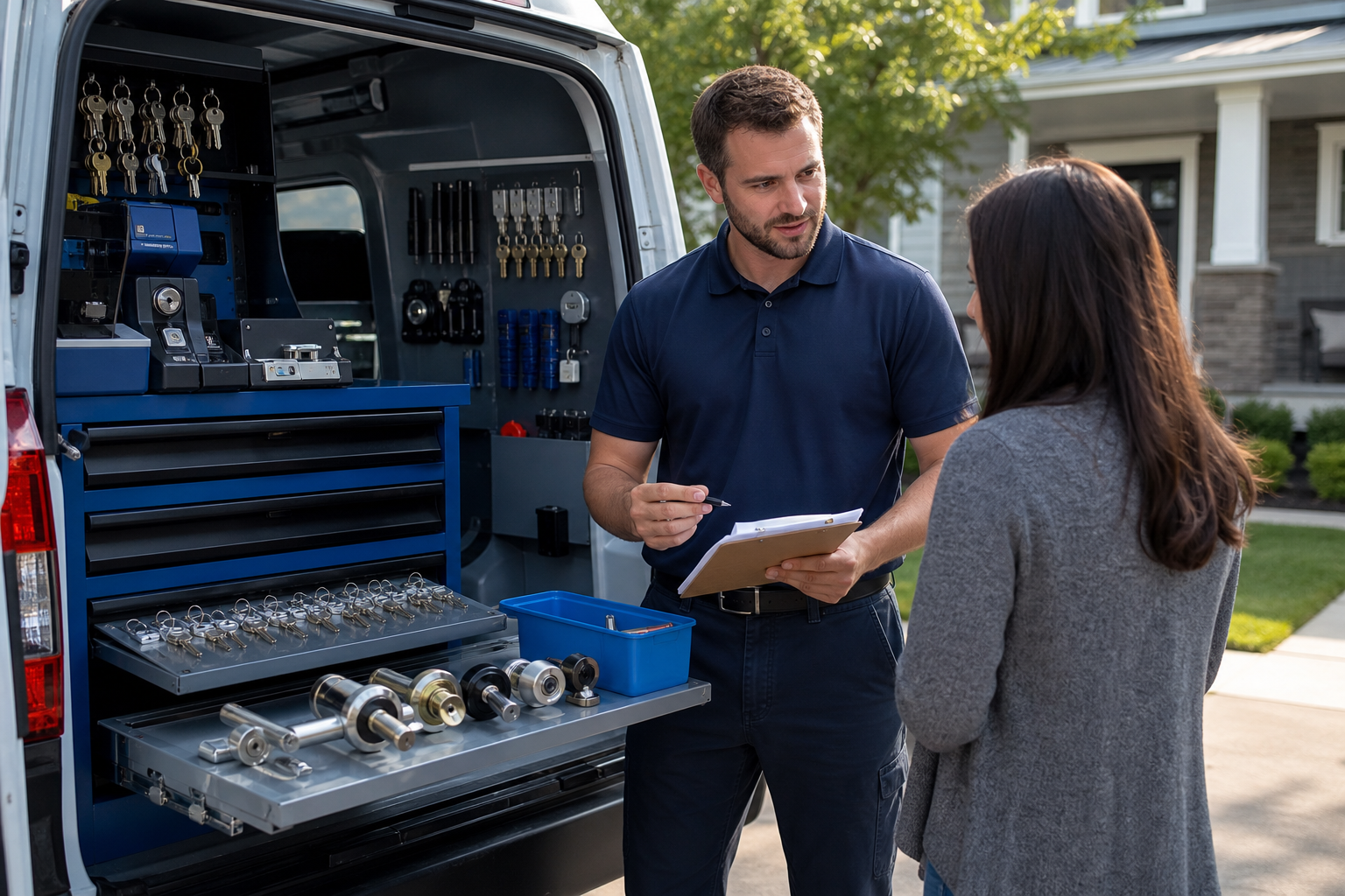 Local mobile locksmith information and service options in Huntersville NC