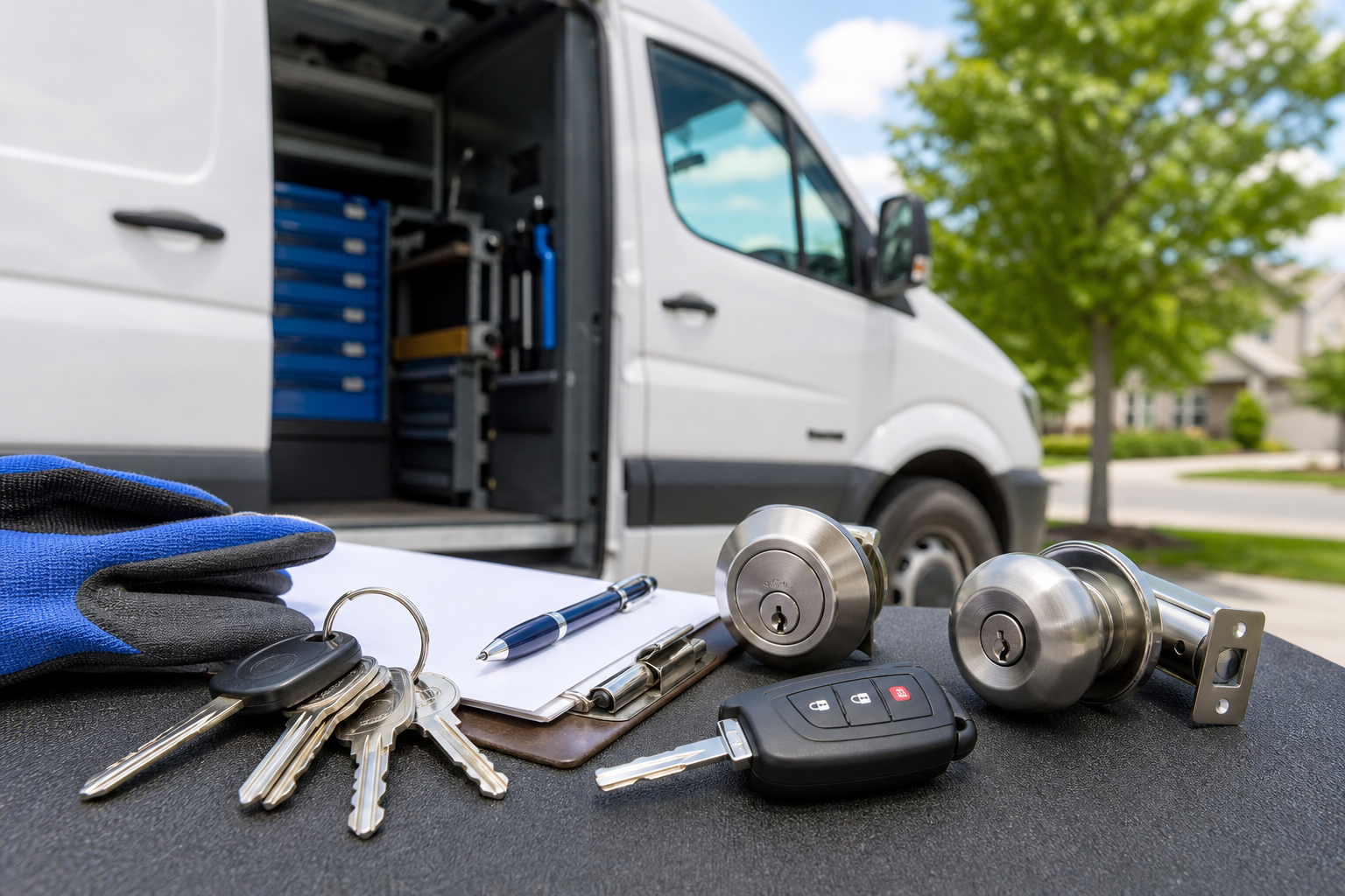 Mobile Locksmith referral service support in Huntersville NC