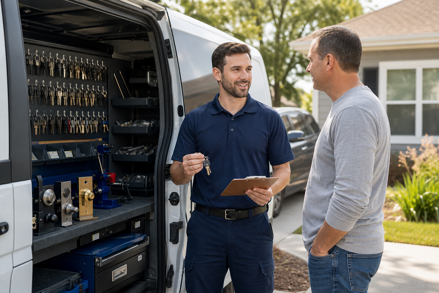 Local mobile locksmith information and service options in Jacksonville NC
