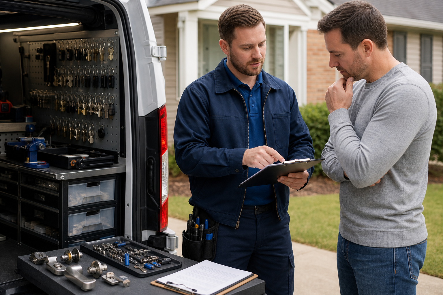 Local mobile locksmith information and service options in Salisbury NC