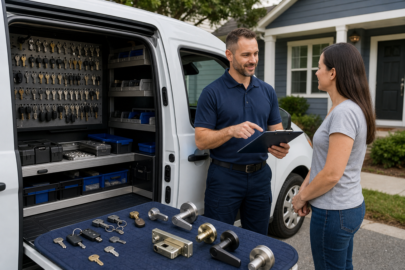 Local mobile locksmith information and service options in Wilson NC